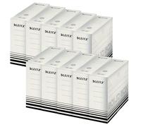 Contenitore per archivio leitz 6128-00-01 100 mm x 257 330 cartone