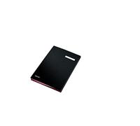 Esselte Libro firma Signature Holder - 10 divisori, copertine plastica, finestra trasparente - Nero