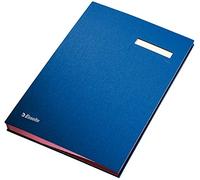 ESSELTE Libro firma - 20 scomparti - Blu - 621063