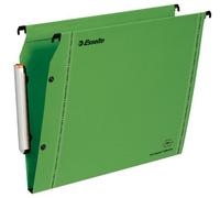 Esselte LMG Scatola di 25 cartelle fondo Fondo 15 mm verde