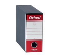 Registratore Oxford G81 - dorso 8 cm - memorandum 23x18 cm - rosso - Esselte