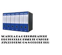 Esselte raccoglitore A4 in carta blu G85 con dorso da 8 cm