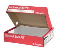 Esselte OXFORD SMART, 6 Confezioni da 50 Buste a perforazione universale DE LUXE