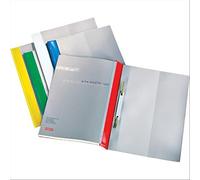 ESSELTE Quotation File - cartellina ad aghi in PVC con tasca frontale e interna - f.to A4 - Rosso - 28359