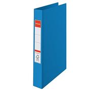 Esselte Raccoglitore a 2 anelli, Formato A4, Dorso 4.2 cm, Cartone rivestito in PP, Blu VIVIDA, VIVIDA, 14452