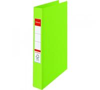 Esselte Raccoglitore a 2 anelli, Formato A4, Dorso 4.2 cm, Cartone rivestito in PP, Verde VIVIDA, VIVIDA, 14453