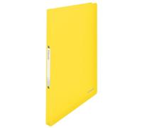 Esselte - Raccoglitore a 2 anelli Vivida, profondit 16 mm, colore: giallo - NUO