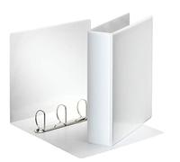 ESSELTE ESSENTIALS panorama binder personalizzabile ad anelli 4-50-D - f.to 22 x 30 cm - Bianco - 49705