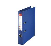 Esselte DIN A4 Ordner, Blau, 52 mm Rückenbreite, Kunststoff, 811450 Schmal Blau