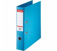 Esselte raccoglitore a leva, per l'archiviazione, copertina in plastica, A4 Dos 7,5 cm Bleu Clair