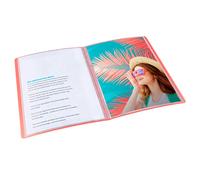 Esselte Raccoglitore Colour Breeze Pp A4 Con Copertine Flessibili 80 Buste