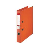 Esselte - Raccoglitore in plastica, formato A4, larghezza dorso 5,2 cm, confezione da 10 pezzi, colore: Arancione