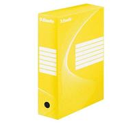 Esselte - Raccoglitore Vivida, dorso da 100 mm, confezione da 25 pezzi, colore: Giallo