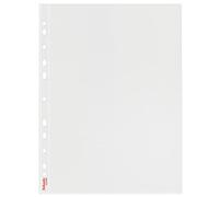 Esselte Set da 25 Bustine Trasparenti con Striscia di Archiviazione Universale a 11 Fori, Formato A4, Utilizzabile a Casa e in Ufficio, Gamma Colour'Breeze, 230 mm x 1 mm x 302 mm - Trasparente