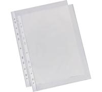 Esselte Set di 100 buste per brochure, formato A4, incolore con superficie opaca, apertura superiore, pellicola PP 0,043 mm, 56171
