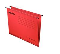 Esselte The Classic Collection - Cartelle per cassetti 390-V / 3cm - 25 Unità - Rosso