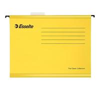 ESSELTE The Classic Collection - Cartelle sospese per cassetti 330-V / 3cm - Giallo - 90314