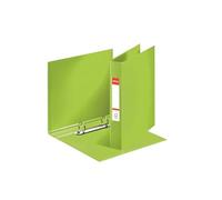 Esselte VIVIDA 47686 - Raccoglitore ad anelli, formato A5, confezione da 10, 2 anelli, 25 mm, in polipropilene, colore: Verde