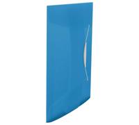 ESSELTE VIVIDA Cartella a 3 lembi con elastico PPL - dim. 23,4 x 32 cm - Cap. 150 fogli - Blu VIVIDA - 624040