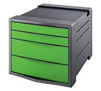 ESSELTE VIVIDA Cassettiera 4 cassetti - Verde VIVIDA - 626499