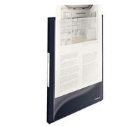 ESSELTE VIVIDA Portalistino con copertina personalizzabile - PPL 20 buste - Nero VIVIDA - 624010
