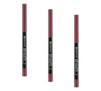 essence 8h MATTE comfort matita labbra, lunga durata, risultato istantaneo, opaca (0.3g) (Confezione da 3)