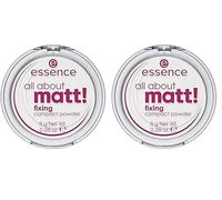 Essence All About Matt! Fixing Compact Powder by Essence (Confezione da 2)