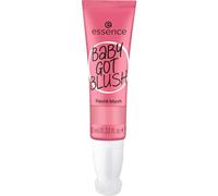 Essence Baby GOT BLUSH - Fard liquido, n. 10, colore rosa, risultato espresso, ad asciugatura rapida, naturale, vegano, privo di parabeni e di particelle di microplastica, confezione da 10 ml