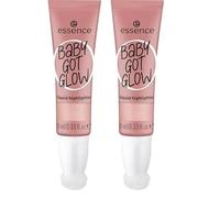 Essence Baby GOT Glow Liquid highlighter, n. 20, viola, definendo, risultato espresso, facile da rimuovere, lucido, vegano, senza parabeni, senza microplastica, confezione da 20 ml