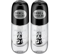 Essence Colour Shield Top Coat Cura della persona e salute (Confezione da 2)