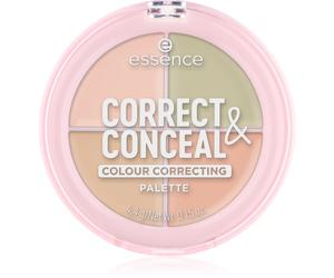 essence CORRECT & CONCEAL palette di correttori per unificare il tono della pelle 4.4 g