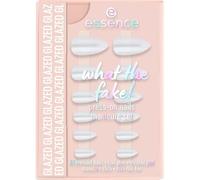 essence what the fake! PRESS-ON NAILS set manicure, lunga durata, correttore, asciugatura rapida, lucida, brillante (28pcs)