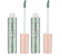 Essence Cosmetics Luminous Eye Tint Ombretto Liquido, Lunga Durata, Luminosa, Brillante, 6 ml (Confezione da 2)