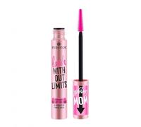 essence lash WITHOUT LIMITS EXTREME LENGTHENING & VOLUME MASCARA, lunga durata, volumizzante, ultra nero, allungamento (13ml)