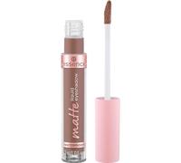 Essence Cosmetics Matte Liquid Ombretto, Lunga Durata, Coprenza, Asciugatura Rapida, Naturale, Colore Intenso, 3 ml