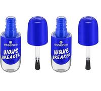 Essence Cosmetics Smalto Unghie Gel, Lunga Durata, Risultato Immediato, Asciugatura Rapida, Lucida, Colore Intenso, 8 ml (Confezione da 2)