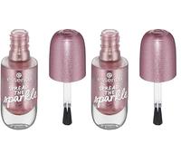 Essence Cosmetics Smalto Unghie Gel, Lunga Durata, Risultato Immediato, Asciugatura Rapida, Lucida, Colore Intenso, 8 ml (Confezione da 2)
