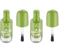 Essence Cosmetics Smalto Unghie Gel, Lunga Durata, Risultato Immediato, Asciugatura Rapida, Lucida, Colore Intenso, 8 ml (Confezione da 2)