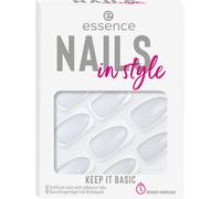 Essence Cosmetics Unghie In Style 15 Keep It Basic 12 pezzi - Unghie Artificiali