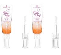 Essence Cosmetics you make my day! olio labbra bifasico, curativo, lucida, rugiadosa, traslucida, 4 ml (Confezione da 2)