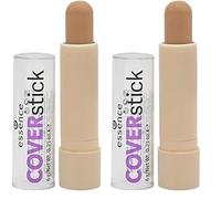 essence COVERstick correttore viso, opacizzante, correttivo del colore, opaca (6g) (Confezione da 2)