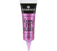 Essence Dewy EYE GLOSS Liquid Shadow, ombretto, n. 02, rosso, morbido, brillante, fresco, vegano, privo di nanoparticelle, senza profumo, senza olio, confezione da 1 (8 ml)