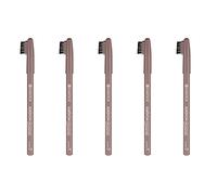 essence eyebrow DESIGNER, matita occhi, matita per sopracciglia, 05 soft blonde, nude, definente, senza nanoparticelle, confezione da 5 (5 x 1 g)