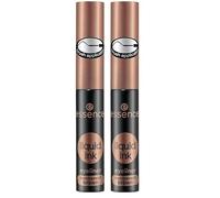 essence Eyeliner liquid ink brown occhi resistente all'acqua (3ml) (Confezione da 2)