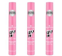 Essence Fix IT LIKE A PRO TRASPARENT BROW FIXING Gel per sopracciglia, trasparente, fissante, traslucido, vegano, privo di nanoparticelle, senza olio, senza parabeni, confezione da 3 (3 x 8,5 ml)