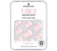 Essence Unghie Unghie finte French Manicure Click & Go Nails No. 01 Classic French 12 Stk.