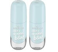 ESSENCE GEL NAIL COLOUR ESMALTE DE UÑAS 39 LUCKY TO HAVE BLUE (Confezione da 2)