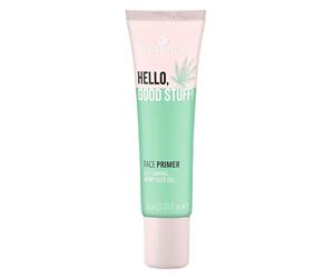 Essence HELLO, GOOD STUFF! Primer per il viso, con olio di semi di canapa nutriente, trasparente, per la pelle secca, nutriente, idratante, primer, vegano, senza parabeni (30 ml)