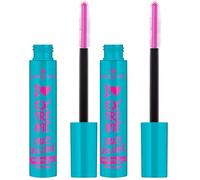 ESSENCE I Love Extreme Crazy Volume Black 01 Waterproof Mascara (Confezione da 2)