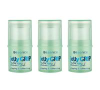 essence jelly GRIP primer sotto occhi in stick, cura degli occhi, trasparente, idratante, nutriente, preparatorio, radiosamente fresco, senza oli, inodore, senza alcool, confezione da 3 (3x4,6g)